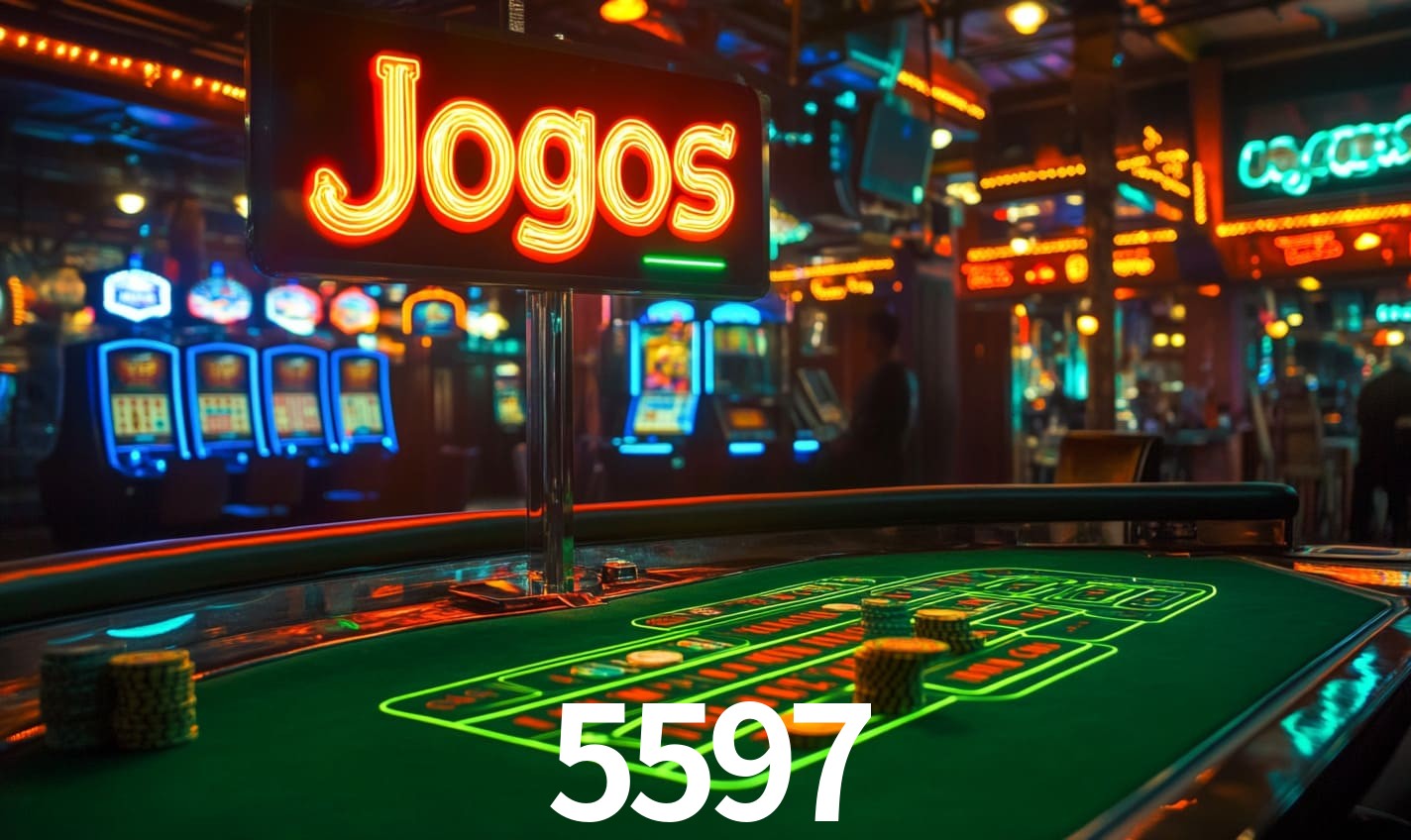 5597 Caça-níqueis de mesa